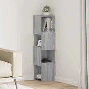 Kutni ormaric Siva Sonoma 25,5x25x102cm Konstruirano drvo