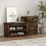 Ormaric za cipele boja hrasta 100x42x60 cm konstruirano drvo