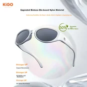 Kigo Unisex naocare za sunce, Srebrna boja