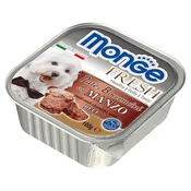 Monge Pašteta za pse sa komadićima mesa Fresh Pate, 100 g - govedina