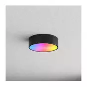 Brilagi - LED RGBW prigušiva stropna svetiljka za kupatilo CLARE 1xE27/9W/230V IP54 Wi-Fi crna