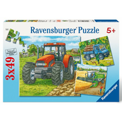 Ravensburger - Puzzle Farm Machinery - 40 - 80 kosov