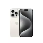 APPLE pametni telefon iPhone 15 Pro 8GB/256GB, White Titanium (izložbeni model)