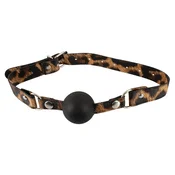 Silikonski gag sa kaiševima Leopard Look