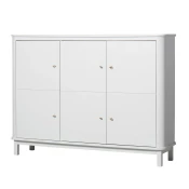 oliver furniture trodelna komoda multi white