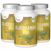 Essentials Glukozamin 850 mg, visok odmerek - vegansko, 360 kapsul