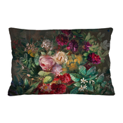 shumee Dekorativna blazina Elegance Print Bouquet 40×60 cm - žamet, dvostranski potisk, zadrga, antialergenski vložek, vrhunski izdelek