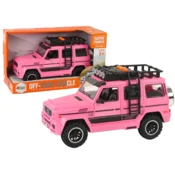 slomart LEAN TOYS Terensko vozilo, roza, V12 Turbine