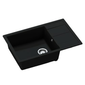 SanDonna Ewelina Sudopera, 780x500x203mm, Mat crna
