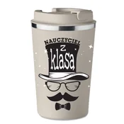 shumee Vrhunska termo skodelica s potiskom - učiteljica, elegantno darilo, 350 ml KT_097