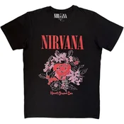Nirvana Heart Shaped Box Black XL Majica