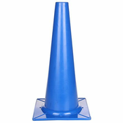 Športni stožec modre barve višina/širina 46 cm