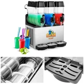 Royal Catering Granitor – razdeljevalnik za pijače tipa slush in granita, trojni, 3 x 12 l