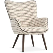 Armchair BIERSTED striped