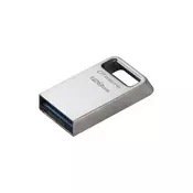 128GB DataTraveler Micro USB 3.2 flash DTMC3G2/128GB srebrni