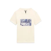 Guess Majica W6GP02 K2753 Écru Regular Fit