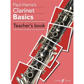 HARRIS:CLARINET BASICS TEACHERS BOOK WITH CLARINET AND PIANO ACCOMPANIMENTS