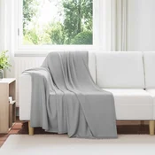 Pokrivaci za bacanje 6 pcs Siva 170 x 130 cm Runo