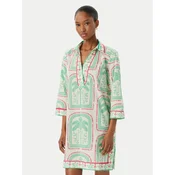LOLA CASADEMUNT Poletna obleka LS2616074 Kremna Regular Fit