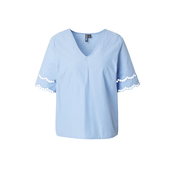 PIECES Bluza PCSARA  svetlo modra