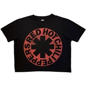 Red Hot Chili Peppers Asterisk Circle Black L Ženske Majica