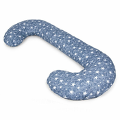 Ceba Baby Večnamenska blazina za nosečnice PHYSIO Duo Denim style Stars-blue
