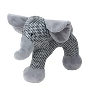 INF Plišasta igrača za pse Arch Elephant s piskanjem za izraščanje zob in trening, (5000125517)