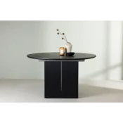 Venture Design Jedilna miza Matilda raztegljiva 130x75 cm črna