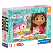 Clementoni Puzzle kocke 12 kos 25709