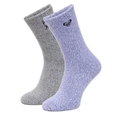 Dolge nogavice Roxy CEO_AS_ROXY_06_W_AW25 (2 PACK) mix Siva