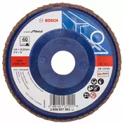 Bosch lamelni brusni disk X551, Expert for Metal precnik 115 mm; granulacija 40, ravni 2608607361