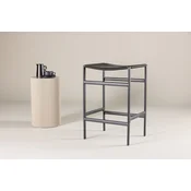Venture Design Barski stol Polly 45x40x66 cm črne barve