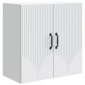 Vidaxl omara za steno Bela 59 x 31 x 60 cm Inženirski les