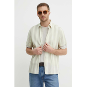 Košulja Sisley za muškarce, slim, s klasicnim ovratnikom