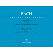 BACH J.S: ORGELWERKE 5, PRELUDIEN, TOCCATE