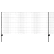 Vidaxl Ograja z varjeno žico 10 x 1 m (Š x V) Jeklo s PVC premazom
