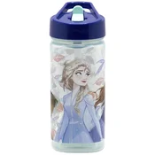 Stor Otroška steklenička s slamico Disney Frozen Square - 510 ml, 81014