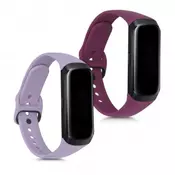 2x Narukvica za Samsung Galaxy Fit (SM-R370) - ljubicasta