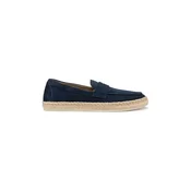 Espadrile iz semiša Geox U COSTUNI mornarsko modra barva, U55MRA 00022 C4064