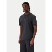 HUGO Majica Dilanso 50553173 Siva Relaxed Fit