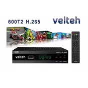VELTEH Set top box 600T2 H.265