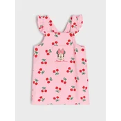 Sinsay - Haljina s tregerima Minnie Mouse - breskva