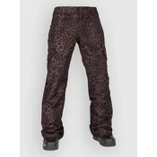 Volcom Bridger Ins ženske hlače leopard