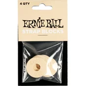 Ernie Ball Strap Blocks Strap-locks Cream