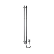 Sapho - Električni nosilec za brisače PAPINADO 40W/230V 120 cm sijajni krom
