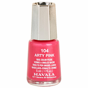 Mavala Techni Colors lak za nohte odtenek 104 Arty Pink (Nail Color Pearl) 5 ml