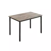 Songmics Jedilna miza 70x110x77 cm rjava