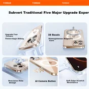 Torras Maska za mobilni telefon iPhone 16 Pro, Providna