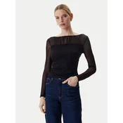 Guess Bluza W6RP04 KBAH2 Črna Regular Fit