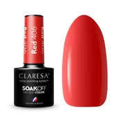 CLARESA hibridni lak za nohte RDEČ 406 5g